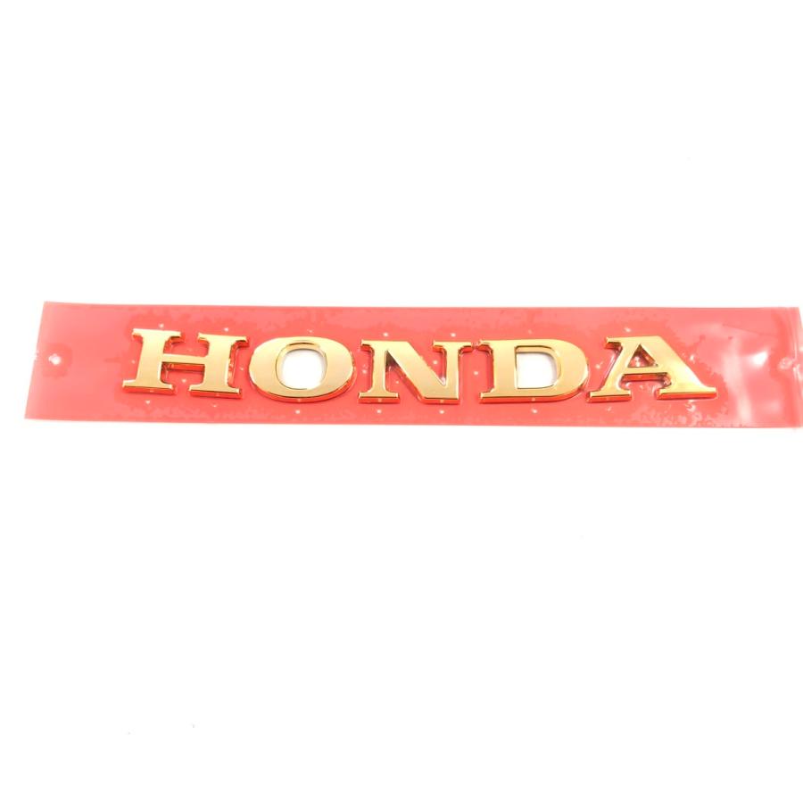 ホンダ（HONDA） ロゴ エンブレム マーク 立体 ゴールドメッキ 抜き
