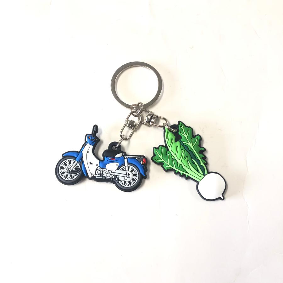 ホンダ（HONDA） 〇ホンダ ラバーキーホルダー スーパーカブ 蕪