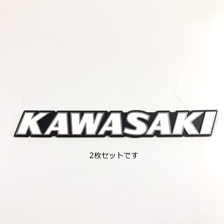 カワサキ 〇 エンブレム 旧タイプロゴ Z2 2枚セット : T.L.W. カワサキ 〇 エンブレム 旧タイプロゴ Z2 2枚セット : T.L.W.