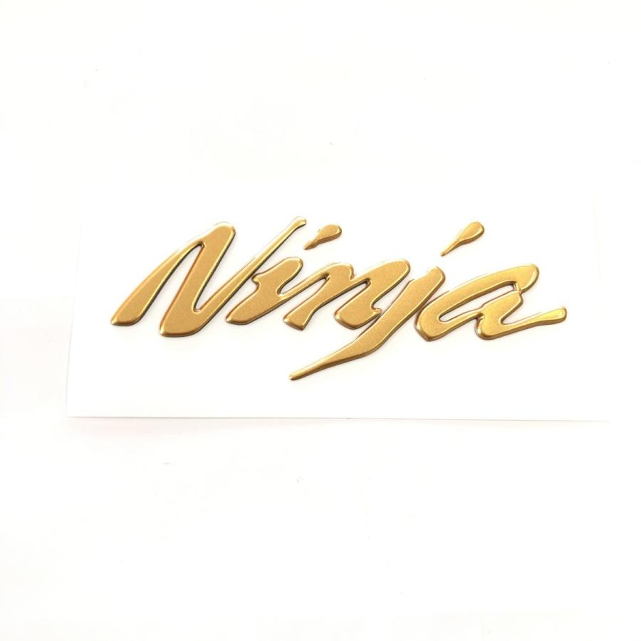 カワサキ Ninja エンブレム 立体 ゴールド : T.L.W. - 通販