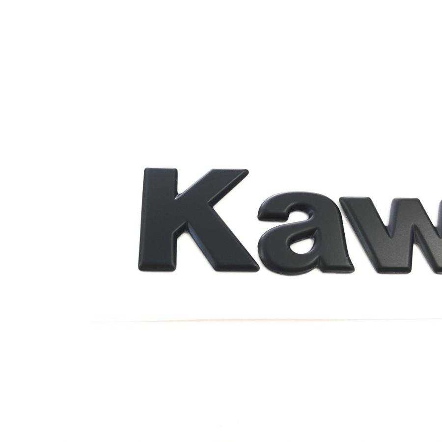 カワサキ（Kawasaki） エンブレム 立体 マットブラック : T.L.W.