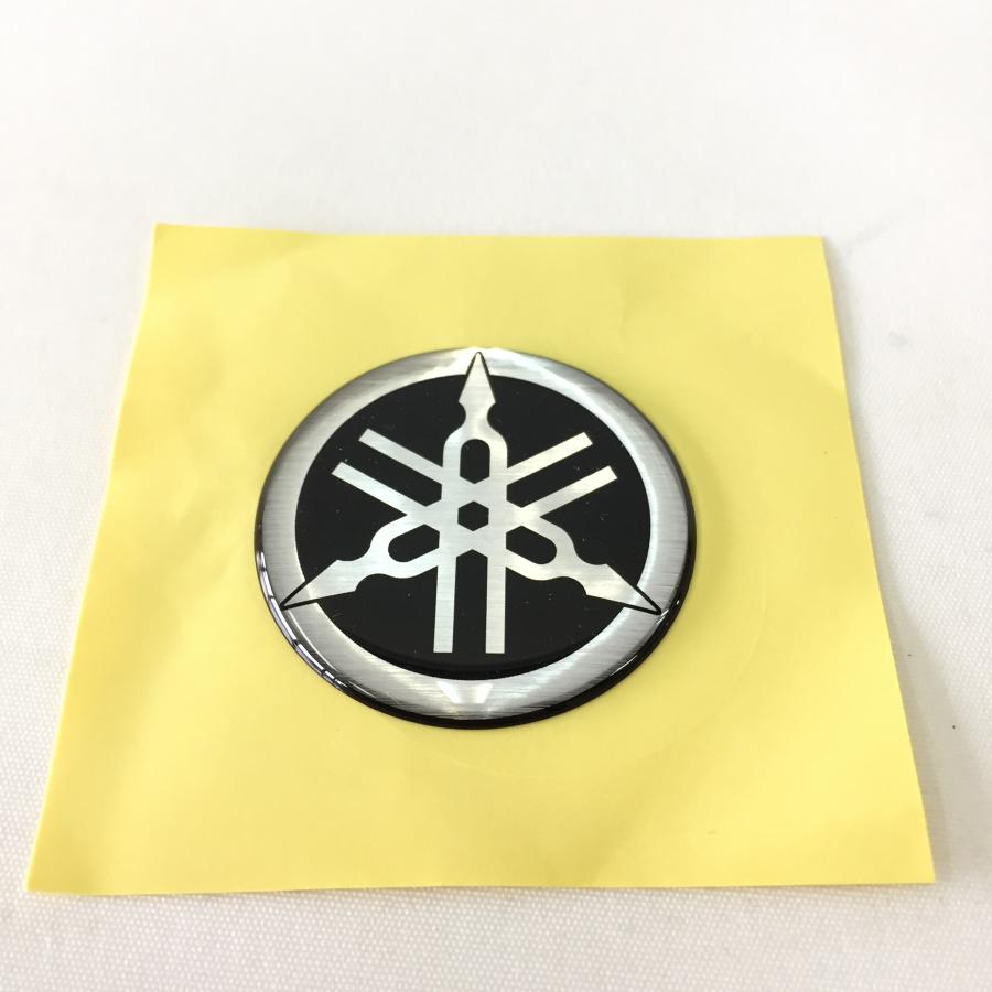 ヤマハ発動機 〇ヤマハ 音叉マーク エンブレム 40mm ビトロ