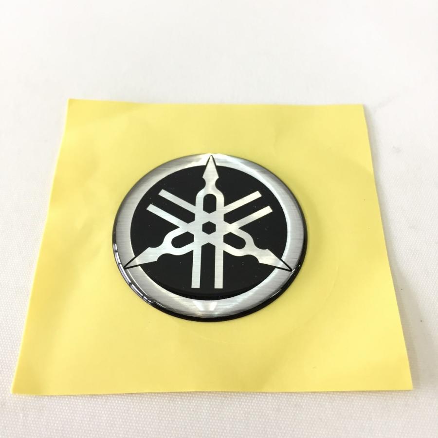 ヤマハ発動機 〇ヤマハ 音叉マーク エンブレム 40mm ビトロ