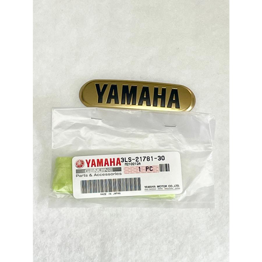 ヤマハ発動機 〇 ヤマハ エンブレム ロゴ ビトロ 艶消しゴールドメッキ