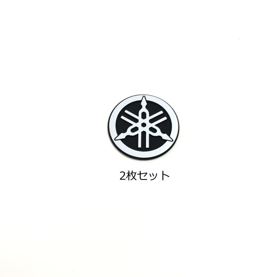 ヤマハ 音叉マーク エンブレム 立体 １９ｍｍ メッキ トップブリッジ 2枚セット 最大69 Offクーポン