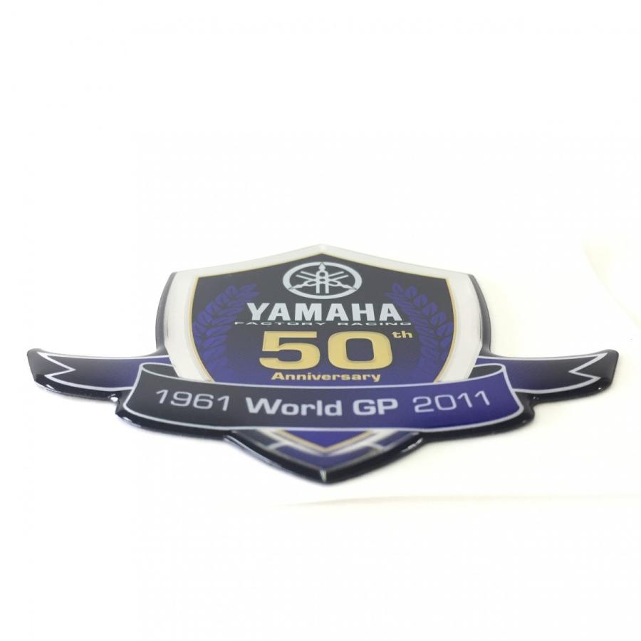 ヤマハ発動機　ヤマハGP参戦50周年記念ピンバッジ ヤマハ発動機 〇 ヤマハ ロードレース世界選手権参戦50周年記念