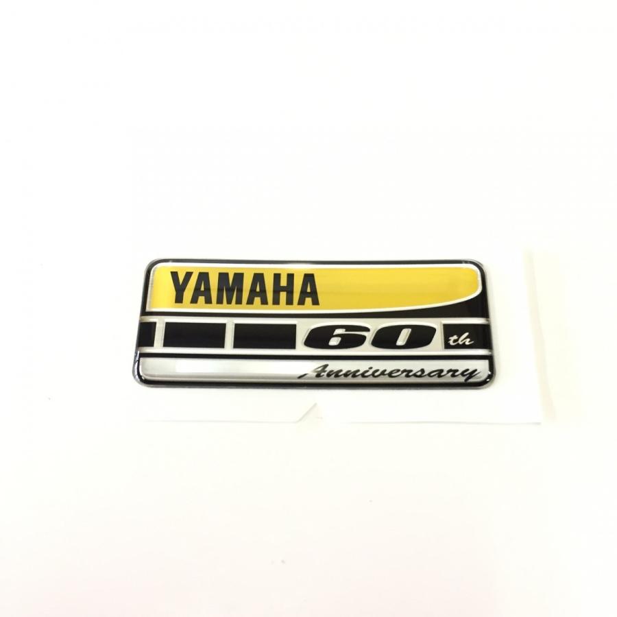 ヤマハ発動機 〇 ヤマハ ヤマハ発動機創立60周年 エンブレム 2枚