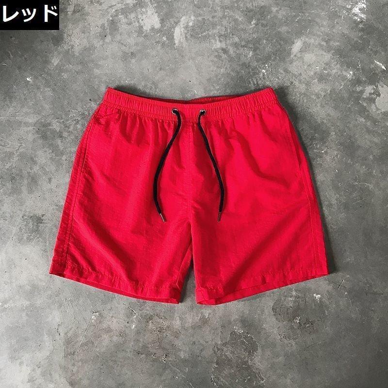 サーフパンツ メンズ 水着 ショートパンツ 短パン 水陸両用 無地 海