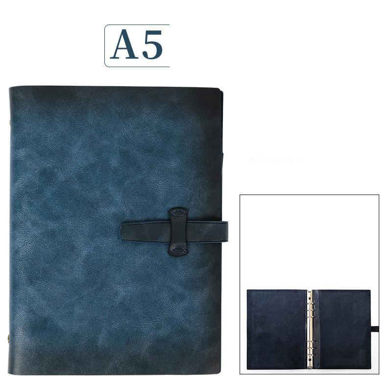 システム手帳 a5 6穴 ビジネス シンプル バインダー 手帳 ビジネス手帳 メンズ レディース 卒業祝い 誕生日 プレゼント オフィス 就職 記念品 | ブランド登録なし | 15