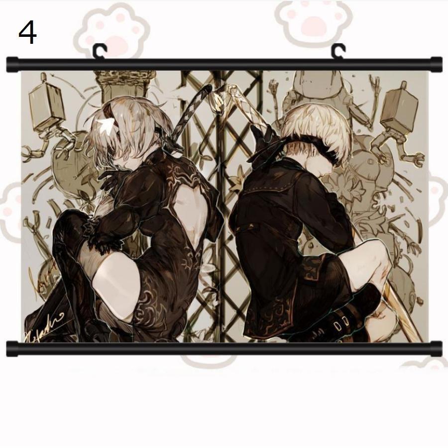 特価】ニーアオートマタ タペストリー ポスター 2B 9S A2 部屋