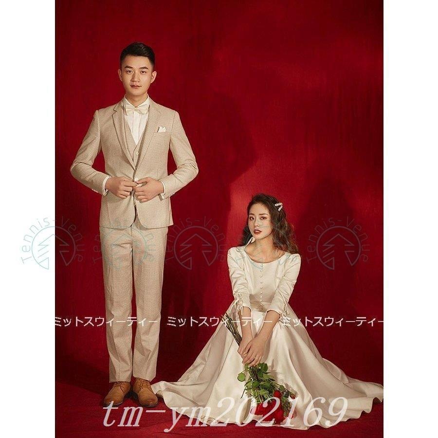 最終値下げ ウエディングドレス 長袖ドレス 二次会 ウェディングドレス Aラインドレス 花嫁 結婚式 ブライダル 披露宴 ロングドレス 秋冬 エレガント 大人 小柄な花嫁に Aライン サイズ Xxl