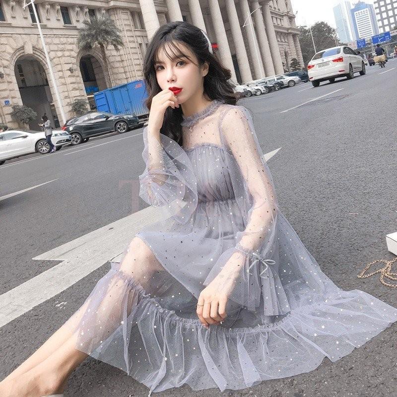 ワンピース レディース 40代 ワンピース キレイめ マキシワンピース 春夏 長袖 チュールワンピース シースルー ロング丈ワンピ 結婚式ドレス オシャレ 上品 Y Tma 通販 Yahoo ショッピング