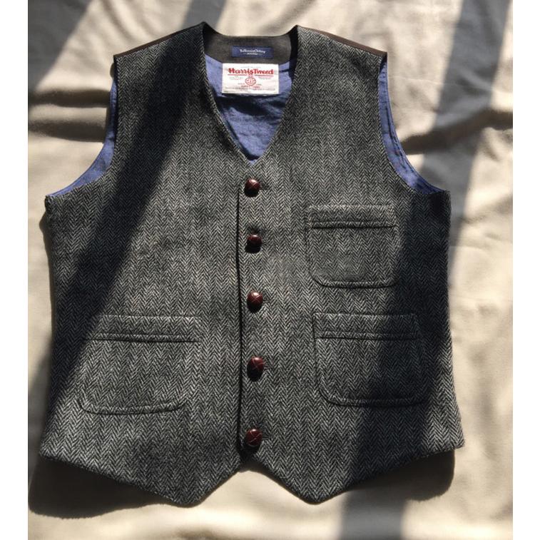 ベスト メンズ スーツ ジレ ツイード ウール ビジネス スリム 大きいサイズ シングル 細身 結婚式ベスト フォーマル 紳士 卒業式 カジュアル 男性用 お兄系 |  | 03