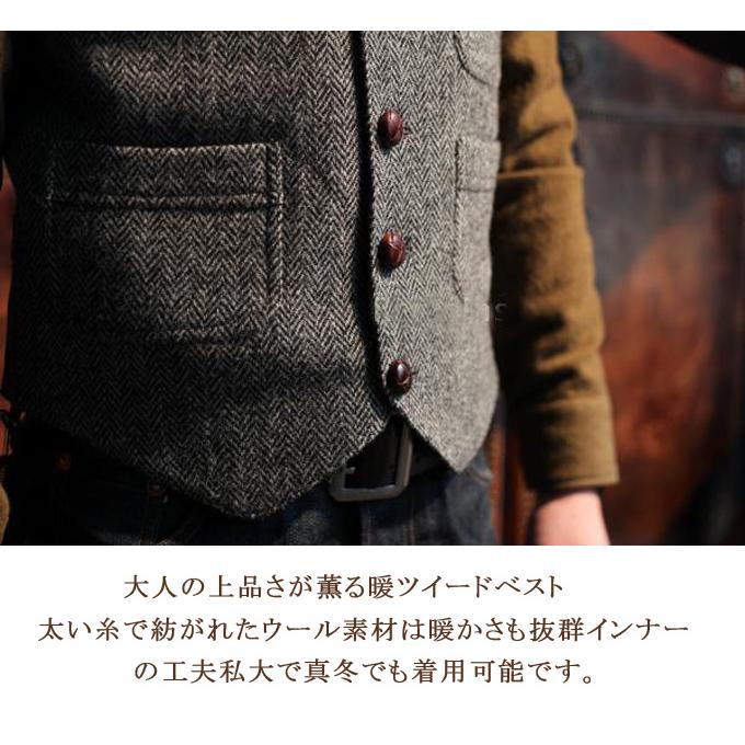 ベスト メンズ スーツ ジレ ツイード ウール ビジネス スリム 大きいサイズ シングル 細身 結婚式ベスト フォーマル 紳士 卒業式 カジュアル 男性用 お兄系 |  | 05