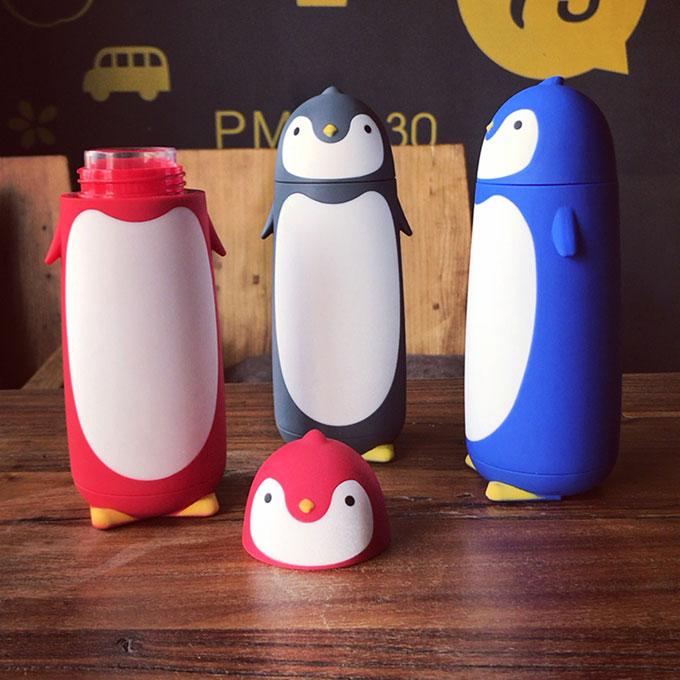 ペンギン 水筒 保温 コップ 子供用　キャラクター 子供用コップ キッズボトル プラコップ カップ キッズ　保冷?保温対応 人気 動物 アニマル |  | 02