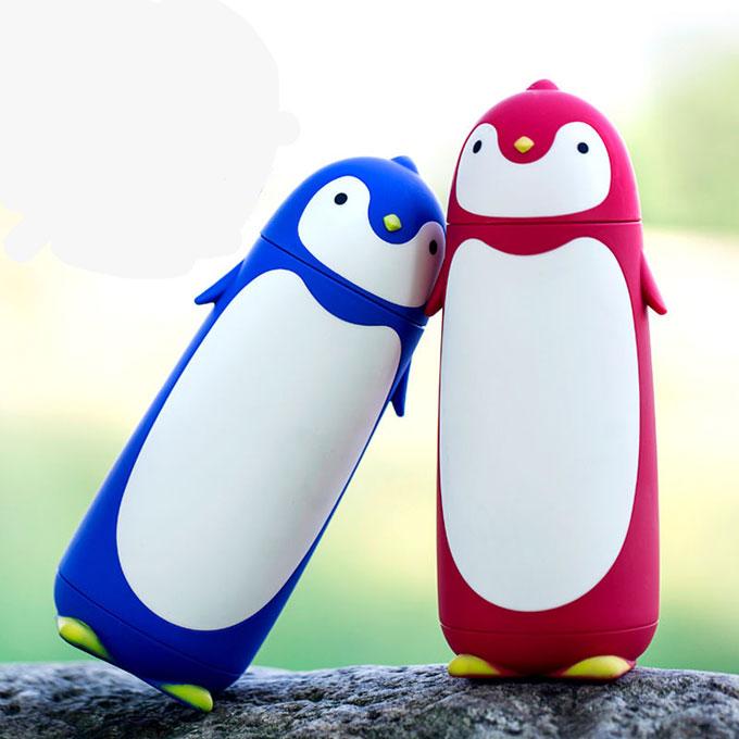 ペンギン 水筒 保温 コップ 子供用　キャラクター 子供用コップ キッズボトル プラコップ カップ キッズ　保冷?保温対応 人気 動物 アニマル |  | 03