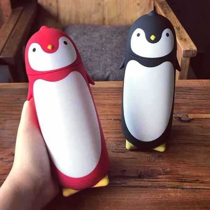 ペンギン 水筒 保温 コップ 子供用　キャラクター 子供用コップ キッズボトル プラコップ カップ キッズ　保冷?保温対応 人気 動物 アニマル |  | 04