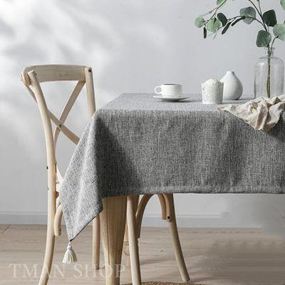 テーブルクロス 長方形 110 160cm 1 1cm北欧 テーブルカバー 綿麻 無地 耐久 リネン シンプル インテリア 手入れ簡単 多用途 洗濯可 おしゃれ 送料無料 Czb018 Tman 通販 Yahoo ショッピング