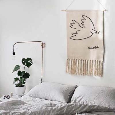 壁掛け　タスペトリー Amazon.co.jp: タペストリー 60×51インチ 桜 黒と金 和風 和柄