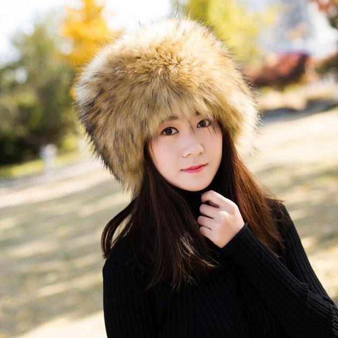帽子 レディース ファー帽子 フォックス 尻尾付き 毛皮帽子 帽子 レディース ファー帽子 フォックス 尻尾付き 毛皮帽子