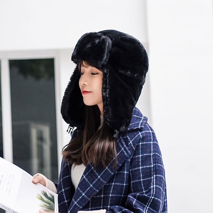 ロシア帽 ウシャンカ リアルファー グレー 耳あて 大人上品なおすすめ