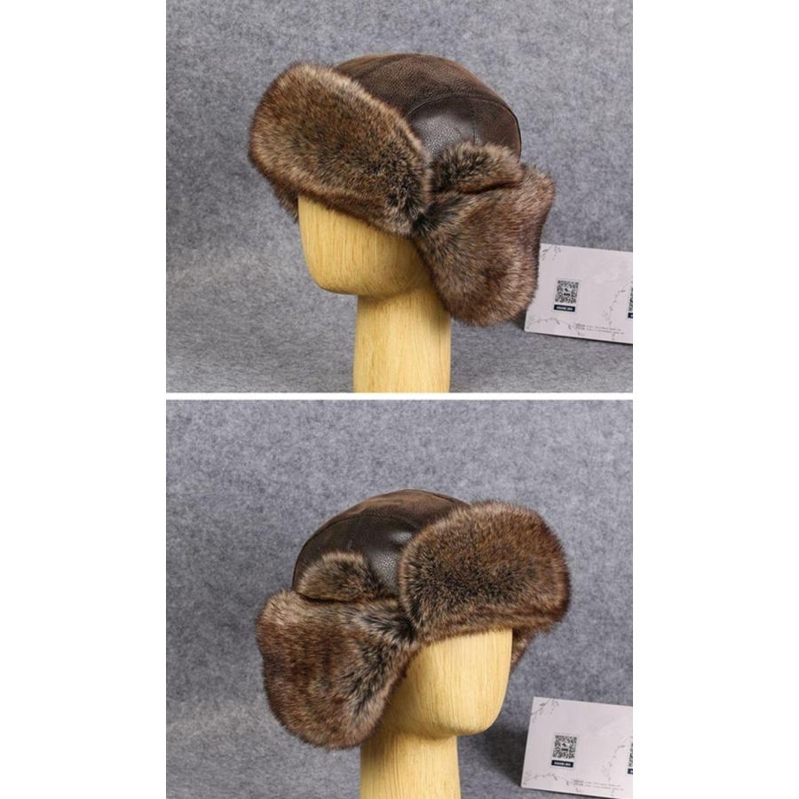 毛皮帽子 パイロット帽子 ファー パイロットキャップ 飛行帽 毛皮帽子 パイロット帽子 ファー パイロットキャップ 飛行帽