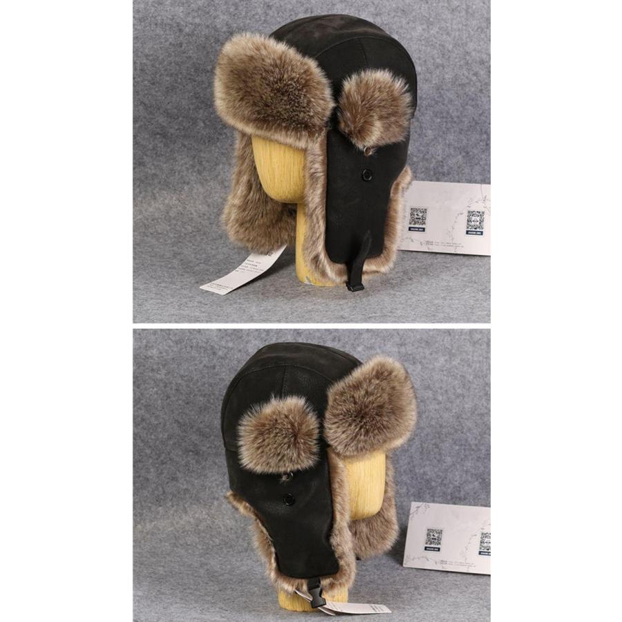 毛皮帽子 パイロット帽子 ファー パイロットキャップ 飛行帽 毛皮帽子 パイロット帽子 ファー パイロットキャップ 飛行帽