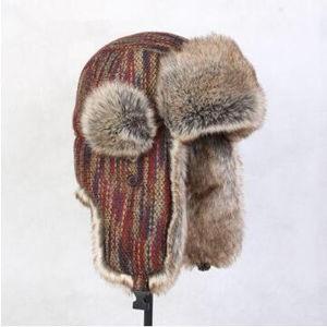帽子 ロシアン帽子 マッドボンバーハット ファー スキー帽子 防寒用 ボンバーハット パイロットキャップ ボンバーハット キャップ 男女兼用 冬物 |  | 01