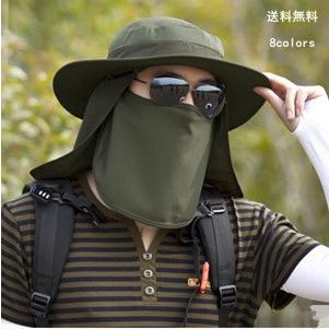 帽子 UVカット つば広ハット メンズ サンバイザー 紫外線対策用 折畳み可 調節可能 3way 取外し可 農作業 日よけ 釣り アvΕ去??日よけ 登山 春夏 新作 | 