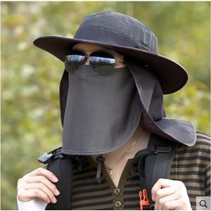 帽子 UVカット つば広ハット メンズ サンバイザー 紫外線対策用 折畳み可 調節可能 3way 取外し可 農作業 日よけ 釣り アvΕ去??日よけ 登山 春夏 新作 |  | 01