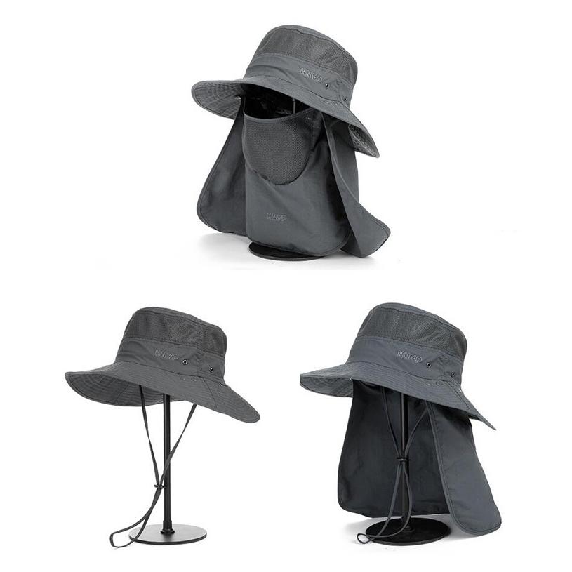 帽子 メンズ レディース UVカット帽子 ハット 360度UVカット 紫外線対策用 ワーク アウトドア 日よけ 取り外し可能 釣り 登山 農作業  春夏 送料無料 敬老の日 |  | 12