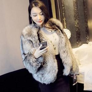 ファーコート レディース 毛皮コート フォクス ロッグコート おしゃれ 上着 暖かい 秋冬 防寒　お洒落　レディースファッション
