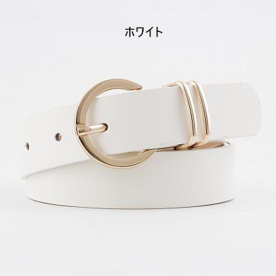 ベルト レディース 合皮 レザー フェイクレザー バックルベルト ウエストベルト アクセサリー シンプル かわいい ファッション小物 2020 新作 送料無料｜tman｜05