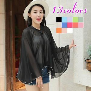 ショール ボレロ シフォンカーディガン 無地 紫外線対策 Uvカット アームカバー ストール アウトドア 日焼け止め 冷房対策 運転 ビーチ 海 夏新作 R01st038 Tman 通販 Yahoo ショッピング