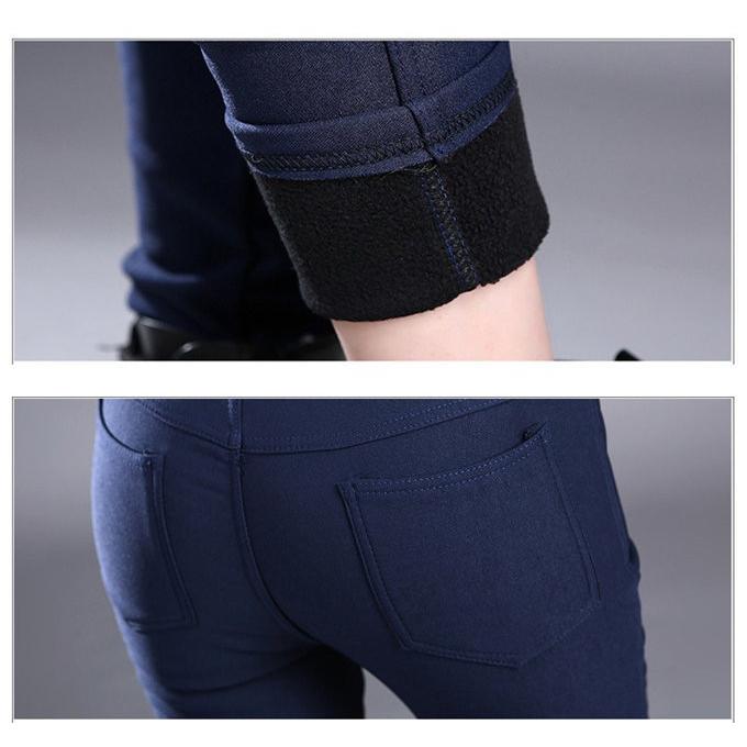 美脚 スキニー レディース スキニーパンツ 裏起毛 冬パンツ スリム レギパン ボア付き 厚手 防寒 暖かい あったか カジュアル おしゃれ 冬物 新作 送料無料 |  | 06