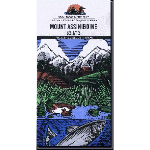 カナダ1/5万地形図Mt.アシニボイン NRCan Topographic Maps Mount Assiniboine 82J/13 nrc82j13TMAPS 通販