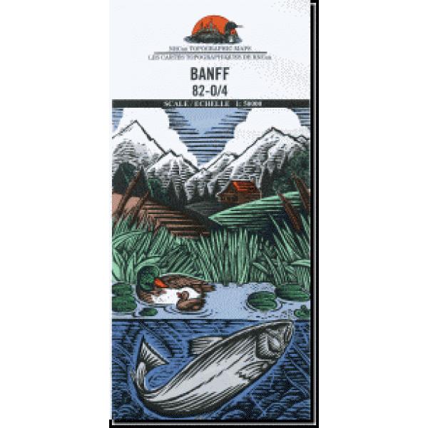 カナダ1/5万地形図バンフ NRCan Topographic Maps Banff 82O/4 nrc82o4TMAPS 通販 Yahoo!ショッピング