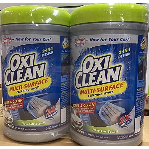 Oxi Clean 多目的ウェットシート オキシクリーン 24cm 30cm 30枚入り 2pkセット S Tmc Shop 通販 Yahoo ショッピング