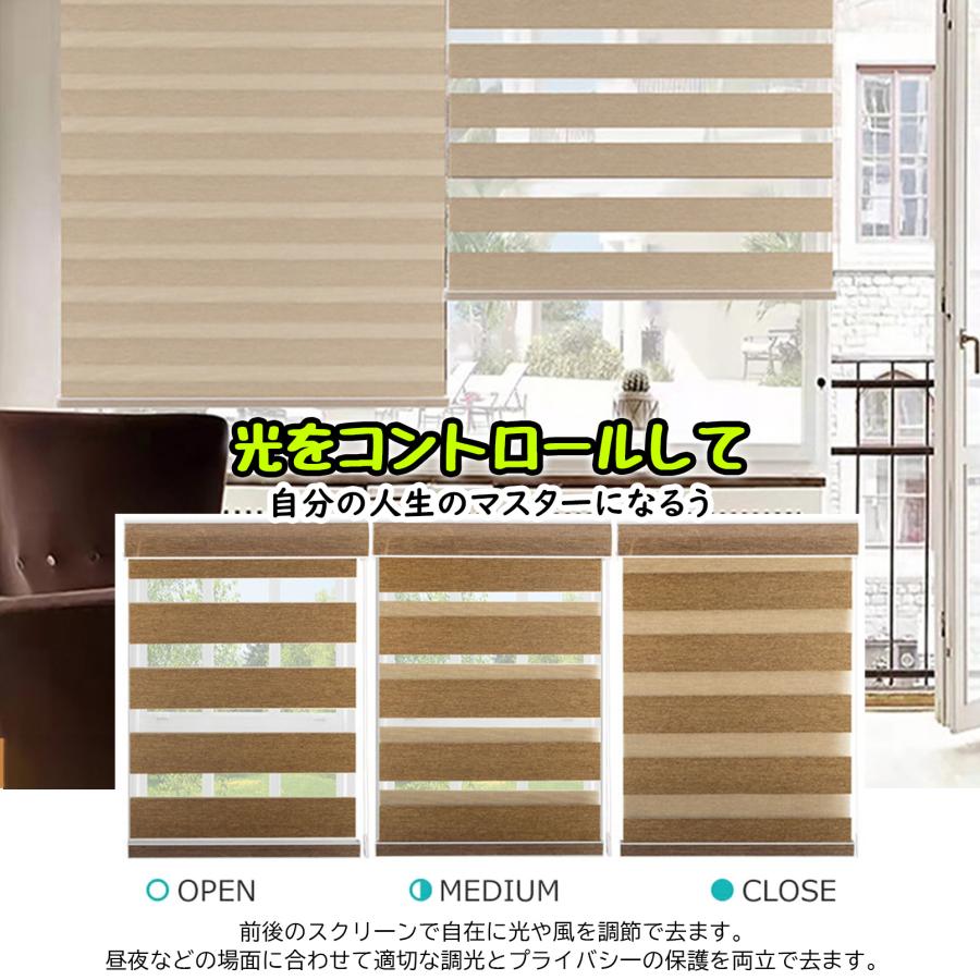 調光 ロールスクリーン ロールカーテン 遮光タイプ 0.5cm単位 オーダー