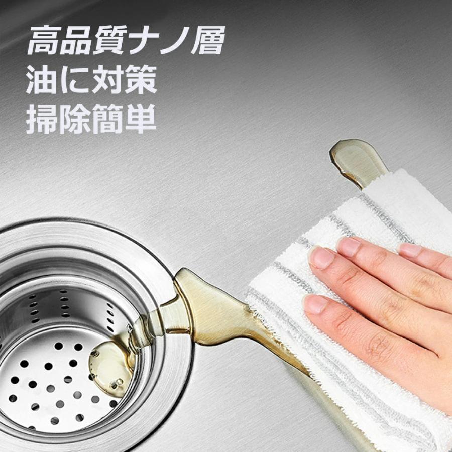 シンク ステンレスタンク 一槽キッチンシンク キッチン流し台 ガーデン 耐摩耗 汚れ防止 手入れやすい 錆びにくい 厚手 台所作業台 ゴミ受け 蛇口 混合水栓 |  | 11