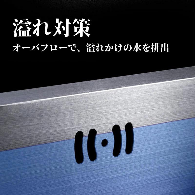 シンク ステンレス 流し台 タンク 一槽シンク大判 DIY キッチン ステンレス製品 耐摩耗 手入れやすい 錆びにくい 厚手 台所 ゴミ受け 蛇口 国内発送 |  | 09