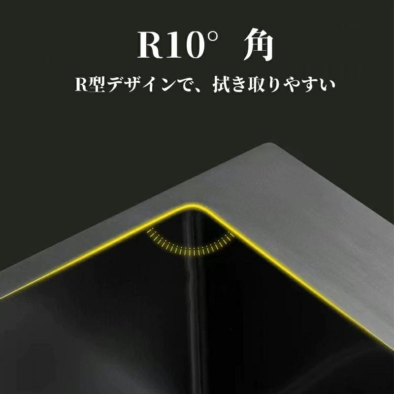 シンク ステンレス 流し台 大判 DIY キッチン ステンレス製 ナノコーティング 黒色 油対策 耐摩耗 手入れやすい 厚手 台所 ゴミ受け 蛇口 国内発送 |  | 09