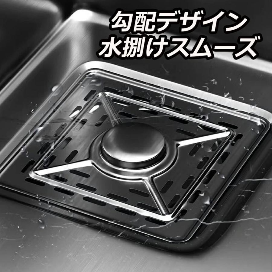 シンク ステンレス キッチンシンク 水排出速い 流し台 ステンレスシンク ベランダ ガーデン 汚れ防止 油対策 耐摩耗 手入れやすい 厚手 台所作業台 混合水栓 |  | 11