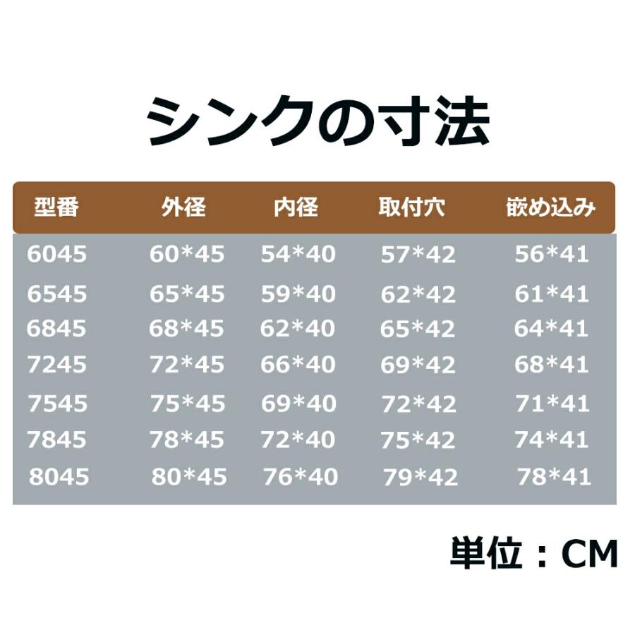シンク ステンレス キッチンシンク 水排出速い 流し台 ステンレスシンク ベランダ ガーデン 汚れ防止 油対策 耐摩耗 手入れやすい 厚手 台所作業台 混合水栓 |  | 16