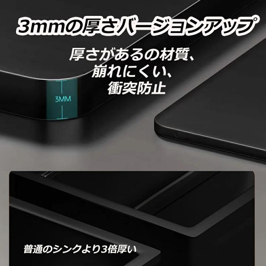 シンク ステンレス キッチンシンク 水排出速い 流し台 ステンレスシンク ベランダ ガーデン 汚れ防止 油対策 耐摩耗 手入れやすい 厚手 台所作業台 混合水栓 |  | 06