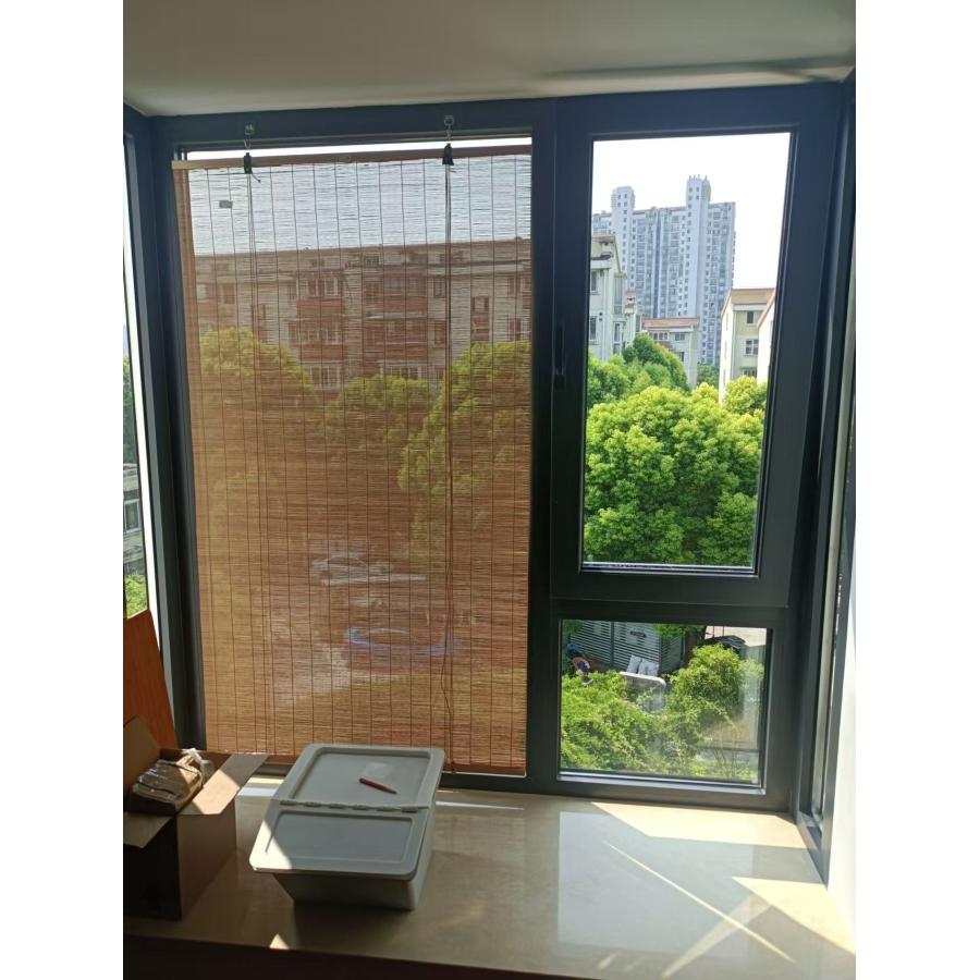 竹すだれ 竹製スクリーン 室外専用 防カビ 防水 遮光率50% 天然