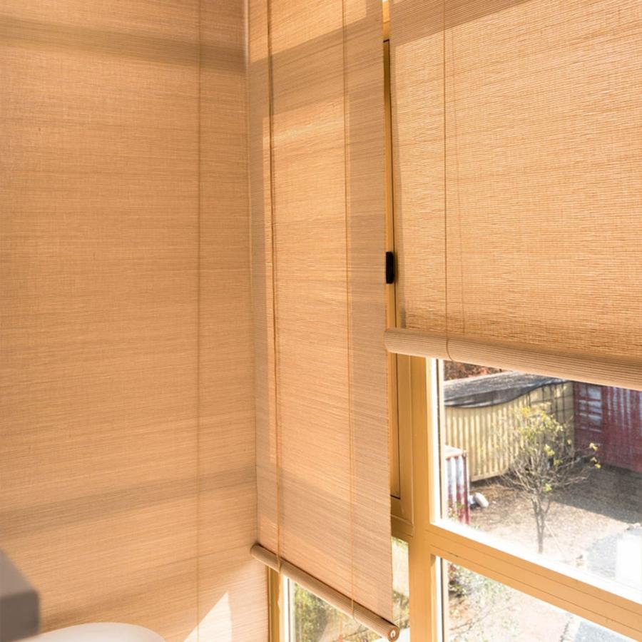 竹すだれ オーダーメイド 竹製スクリーン 天然竹 綿 遮光率90% 室内 屋外 間仕切り ロールアップ式 目隠し 遮光遮熱 日除け 風通し 和風 和室 茶室 料亭 旅館 |  | 13