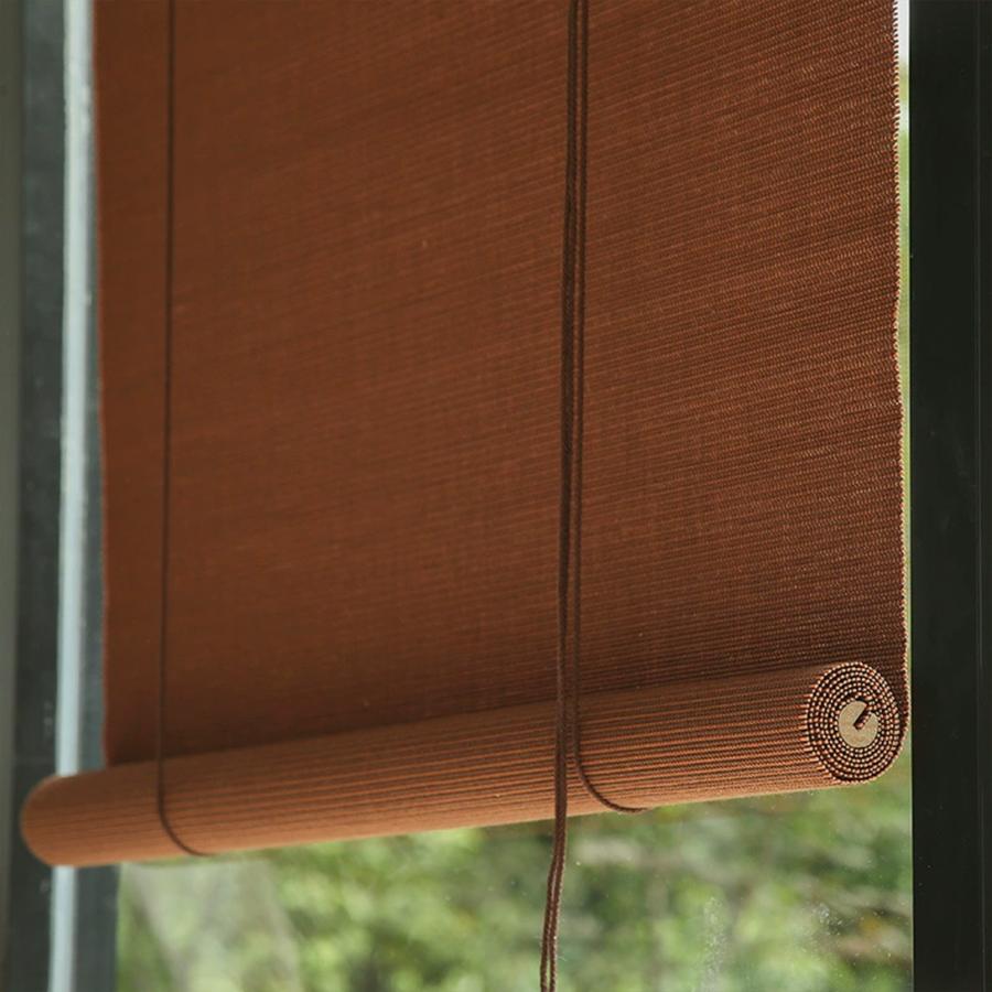 竹すだれ オーダーメイド 竹製スクリーン 天然竹 綿 遮光率90% 室内 屋外 間仕切り ロールアップ式 目隠し 遮光遮熱 日除け 風通し 和風 和室 茶室 料亭 旅館 |  | 15