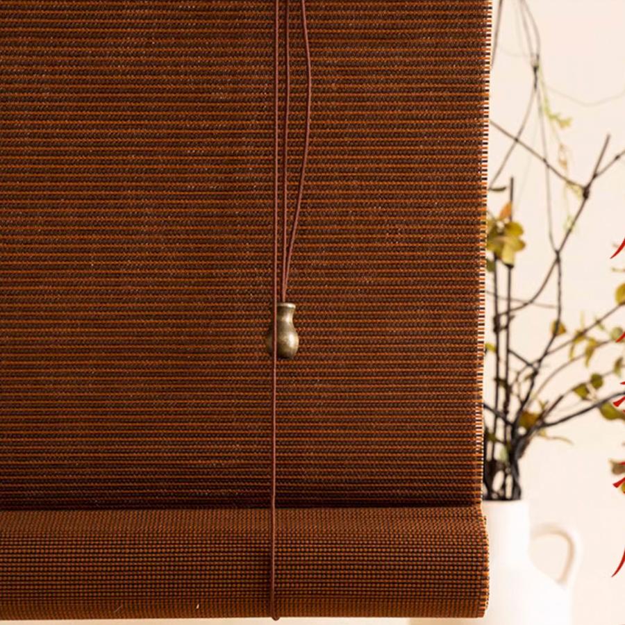 竹すだれ オーダーメイド 竹製スクリーン 天然竹 綿 遮光率90% 室内 屋外 間仕切り ロールアップ式 目隠し 遮光遮熱 日除け 風通し 和風 和室 茶室 料亭 旅館 |  | 17