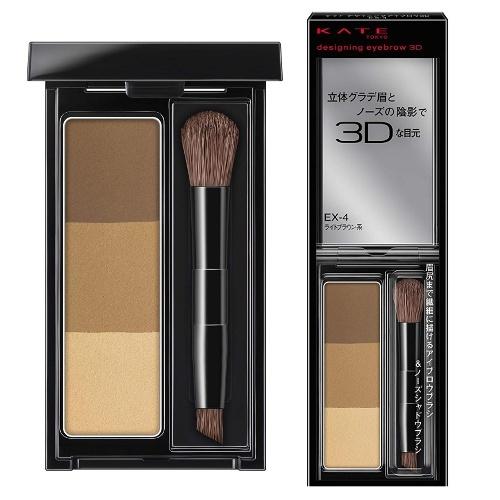 代引不可 カネボウ ｋａｔｅ ケイト デザイニングアイブロウ３ｄ ｅｘ ４ ライトブラウン系 10個セット 肌触りがいい Royalheritage Jo